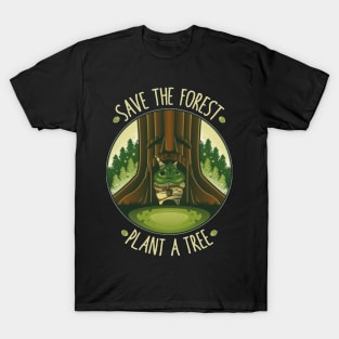 Save the Forest - Plant a Tree T-Shirt